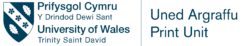 UWTSD Print Unit Logo